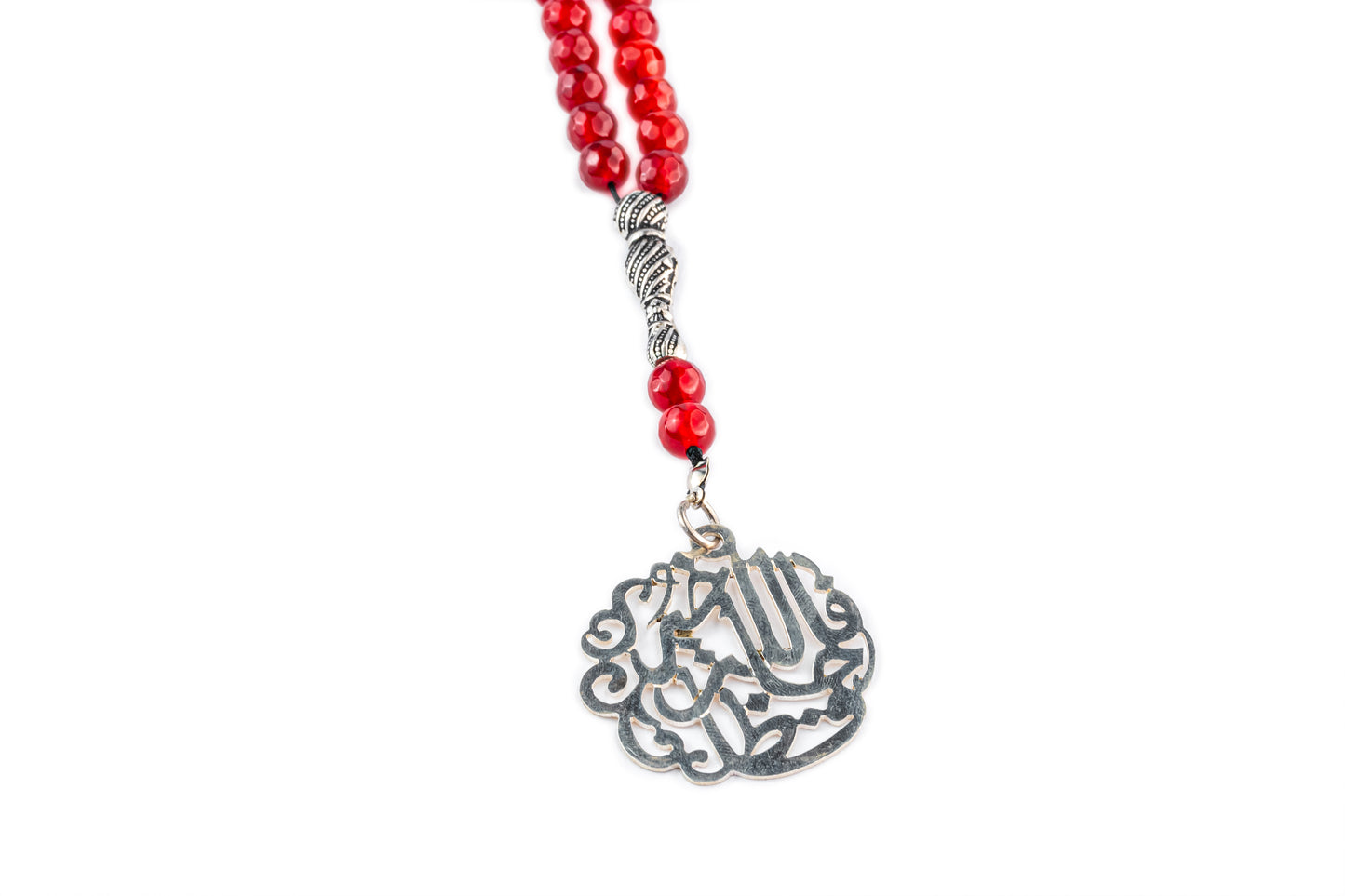 Red Tasbeeh Beads