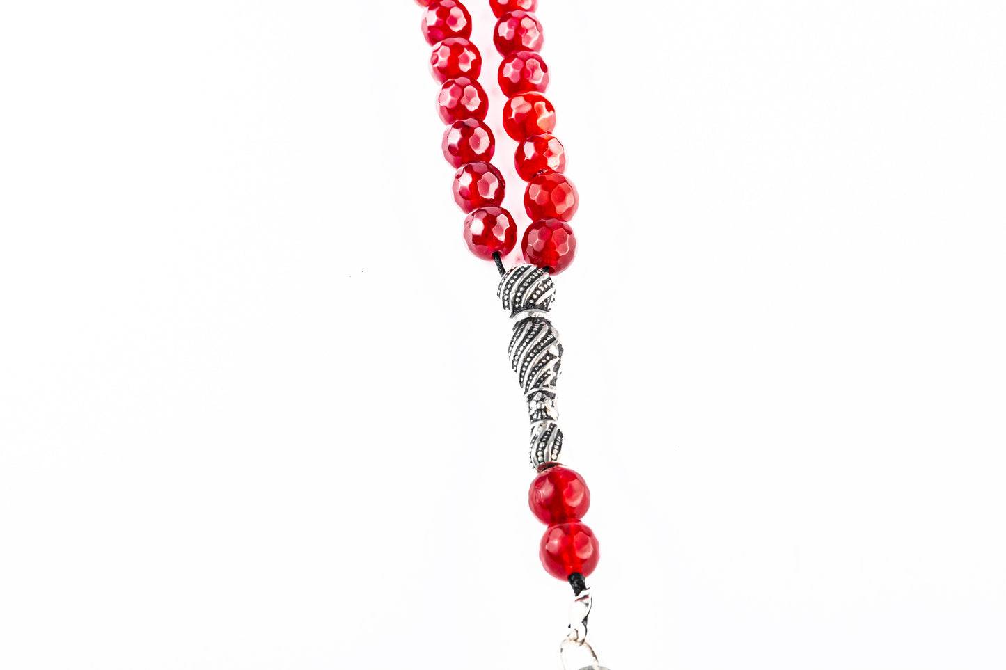 Red Tasbeeh Beads