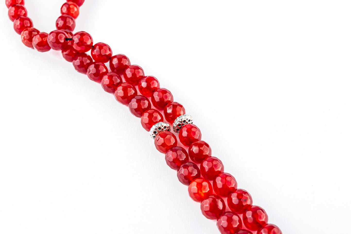 Red Tasbeeh Beads