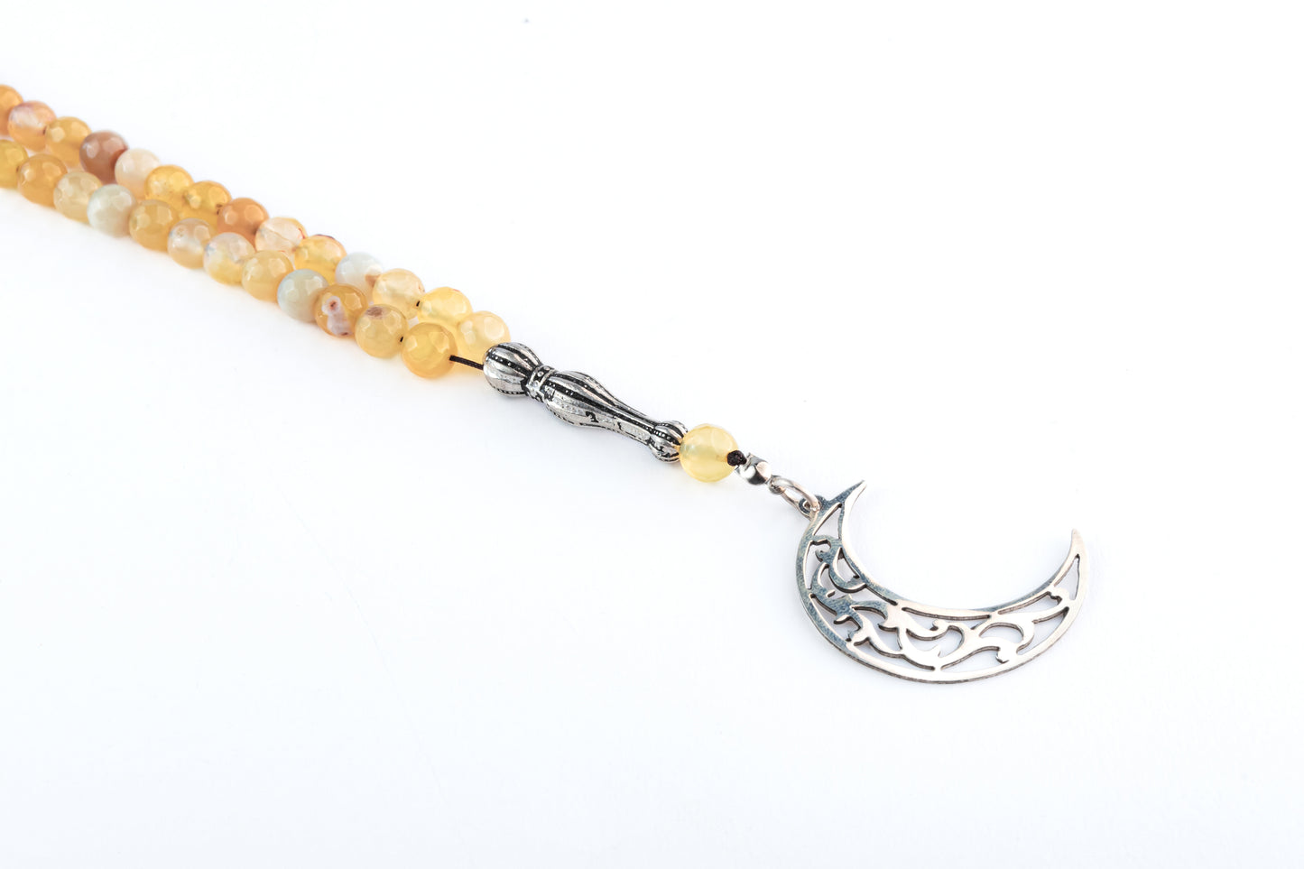 Multicolor Yellow Tasbeeh Beads