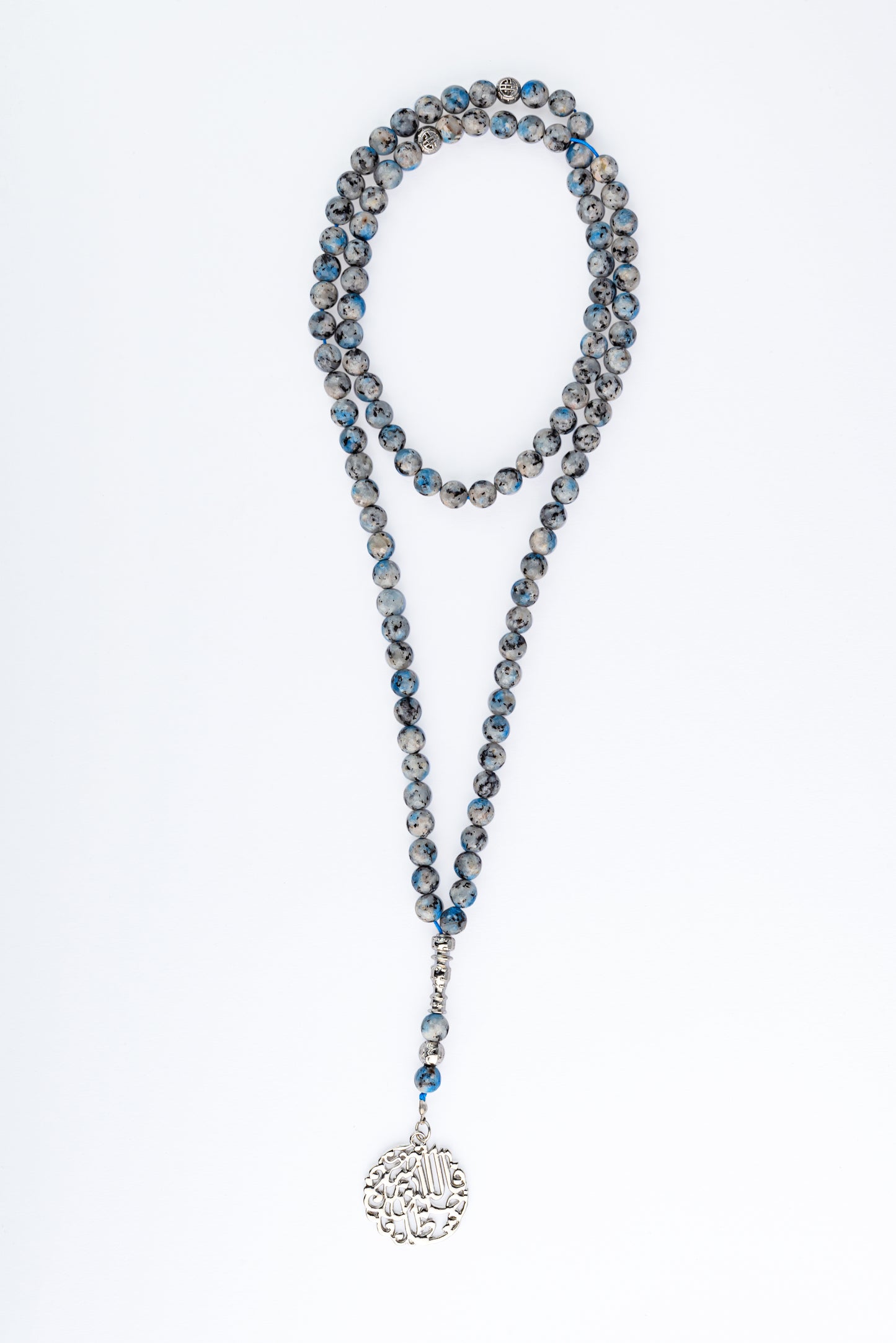 Multicolor Gray/Blue Tasbeeh Beads