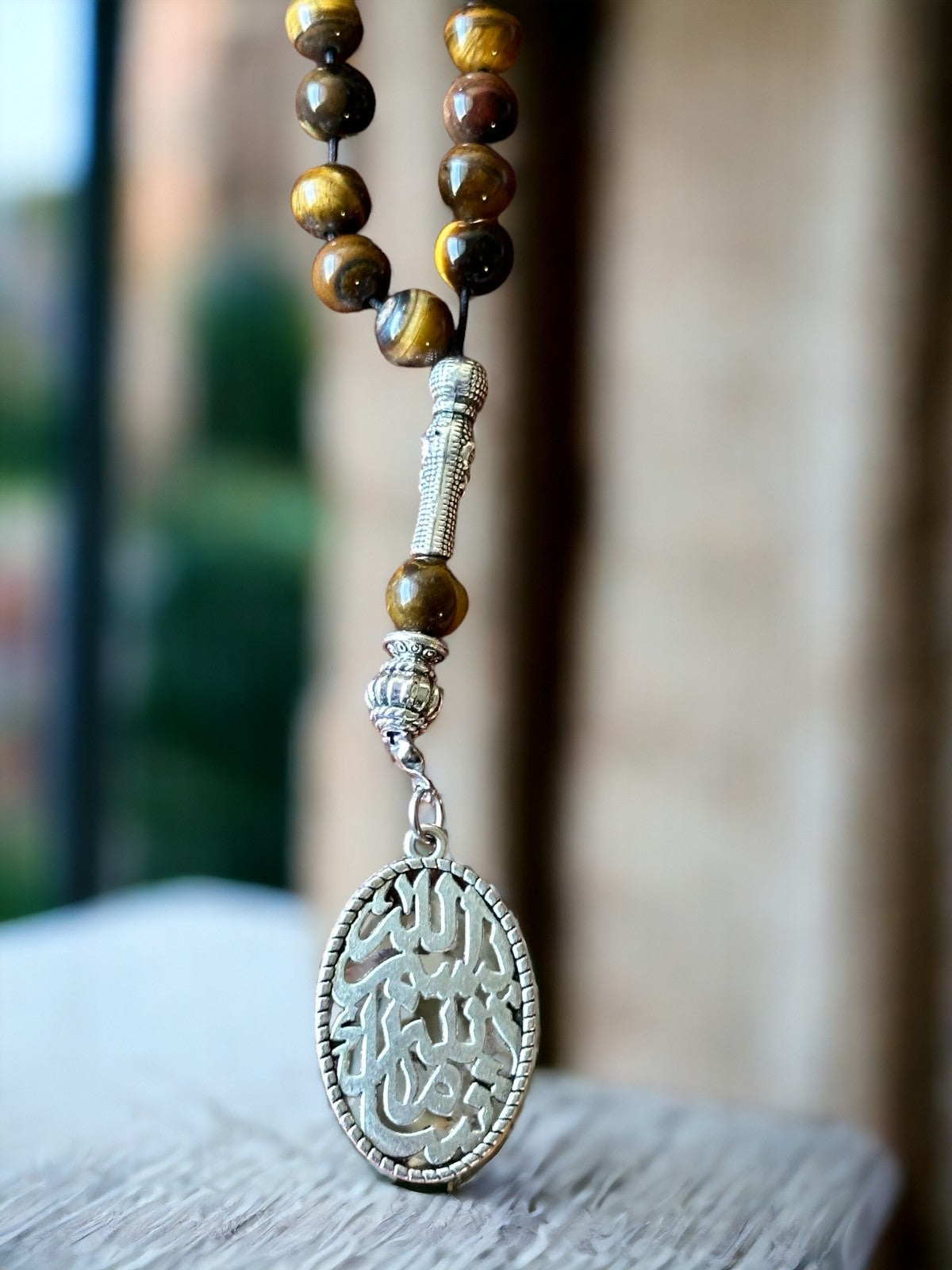 Tiger-Eye Tasbeeh Beads