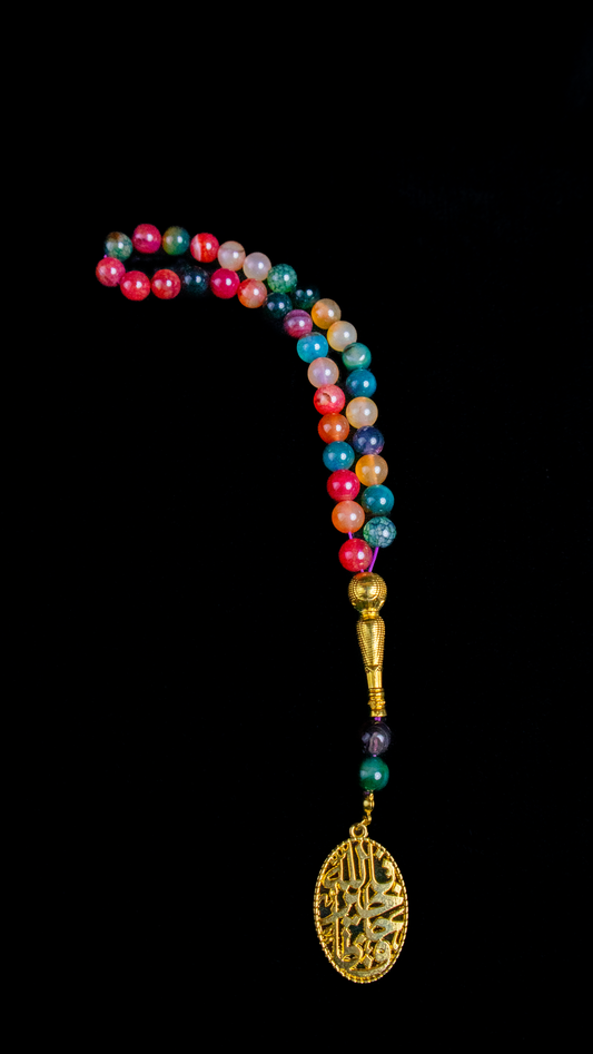 Multicolor Tasbeeh Beads