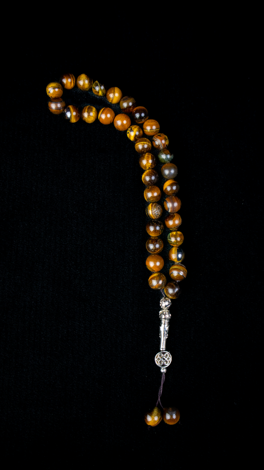 Brown Tasbeeh Beads