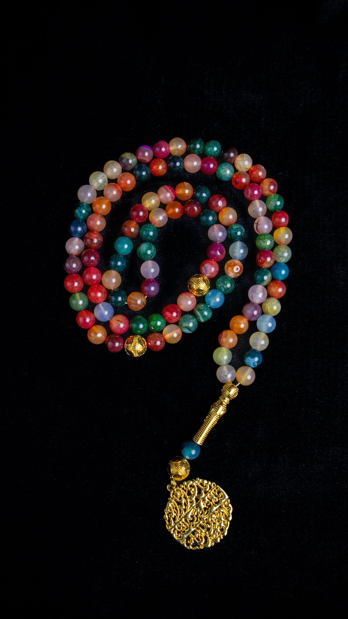 Mutlicolor Tasbeeh Beads