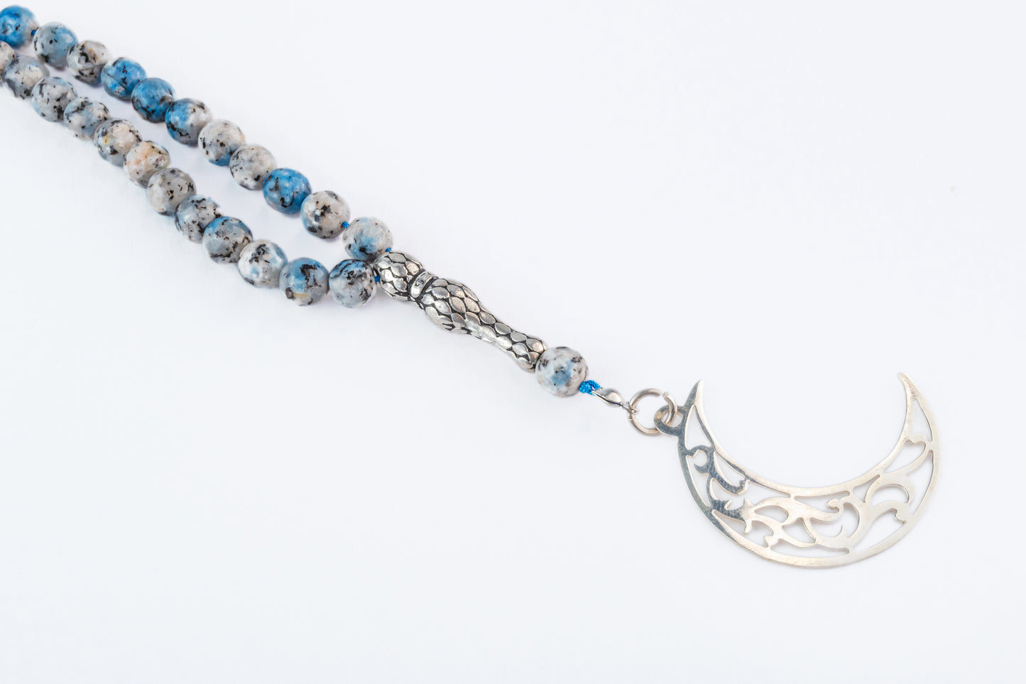 Multicolor Gray/Blue Tasbeeh Beads