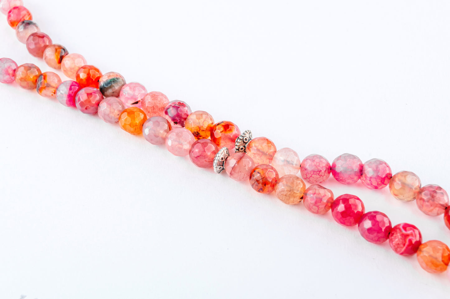 Multicolor Pink Tasbeeh Beads