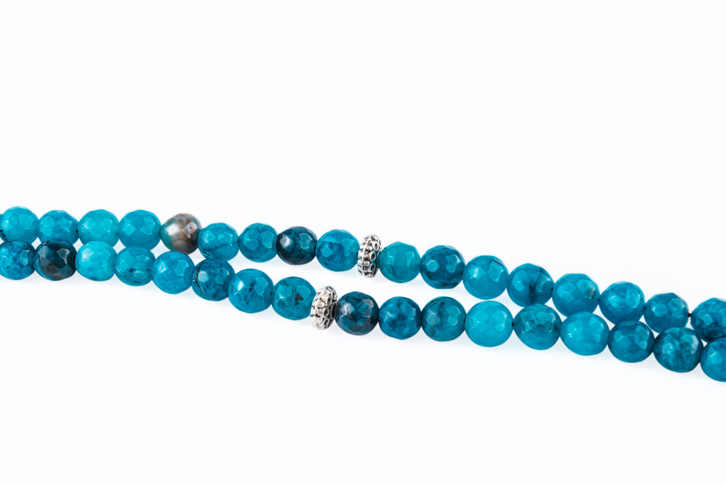 Multicolor Blue Tasbeeh Beads