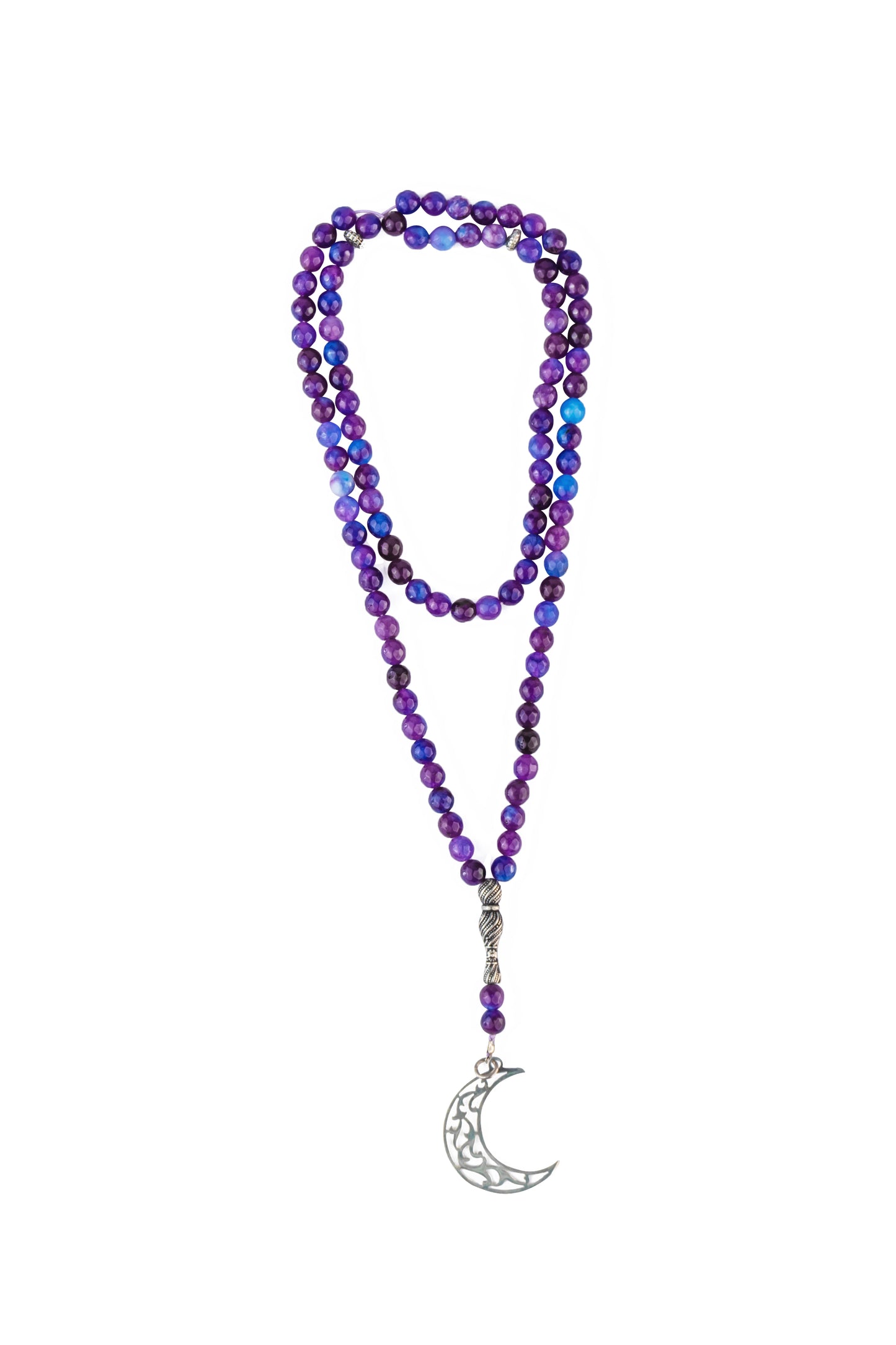 Multicolor Purple Tasbeeh Beads