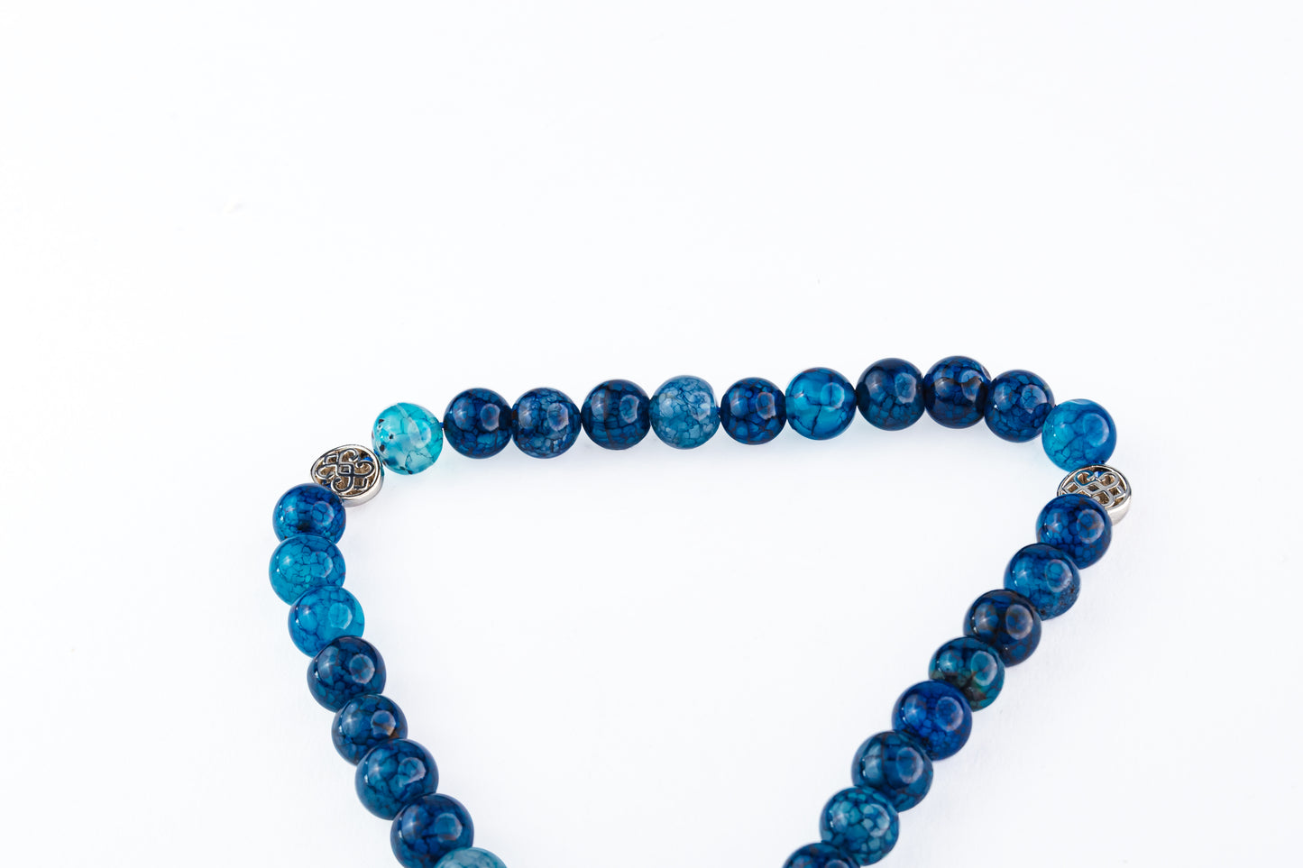 Multicolor Blue Tasbeeh Beads