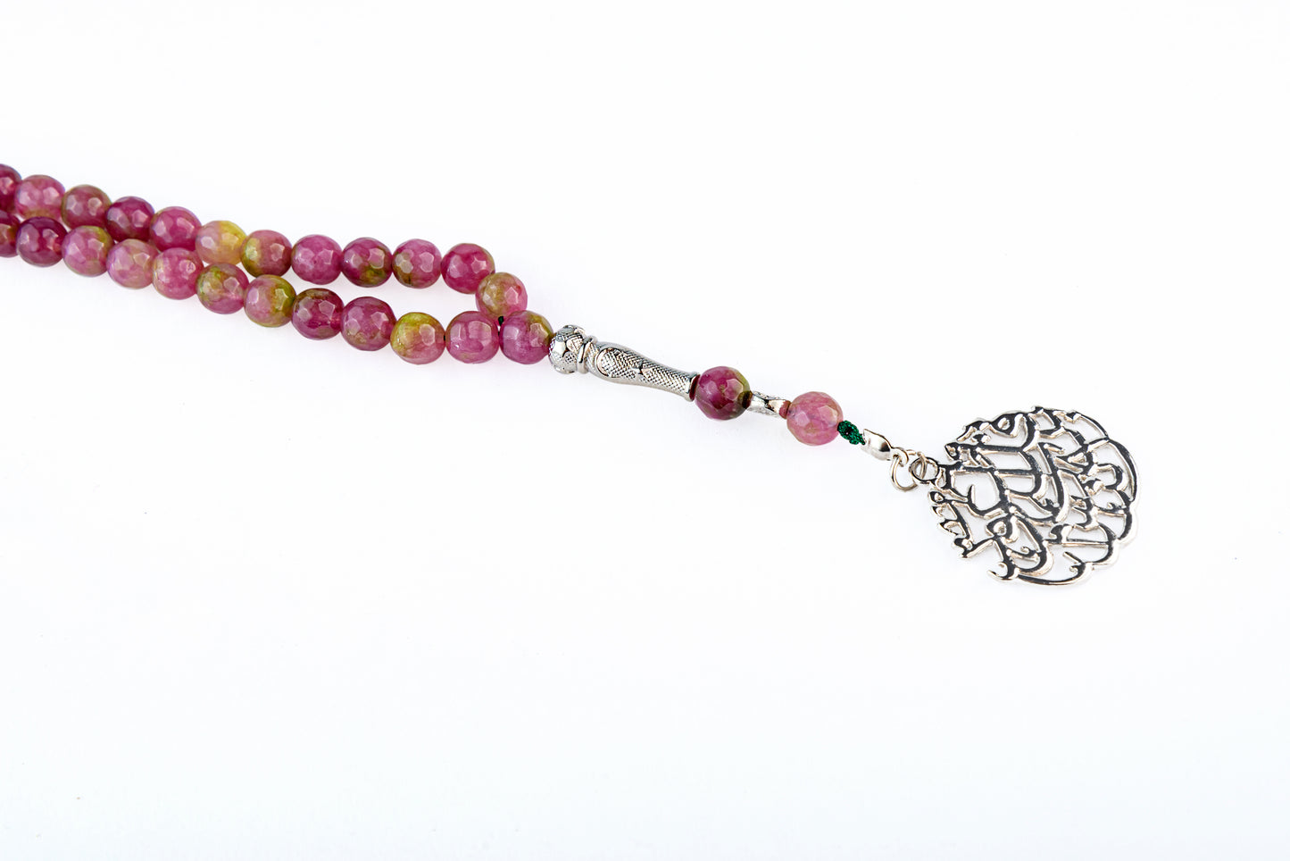 Multicolor Purple/Green Tasbeeh Beads