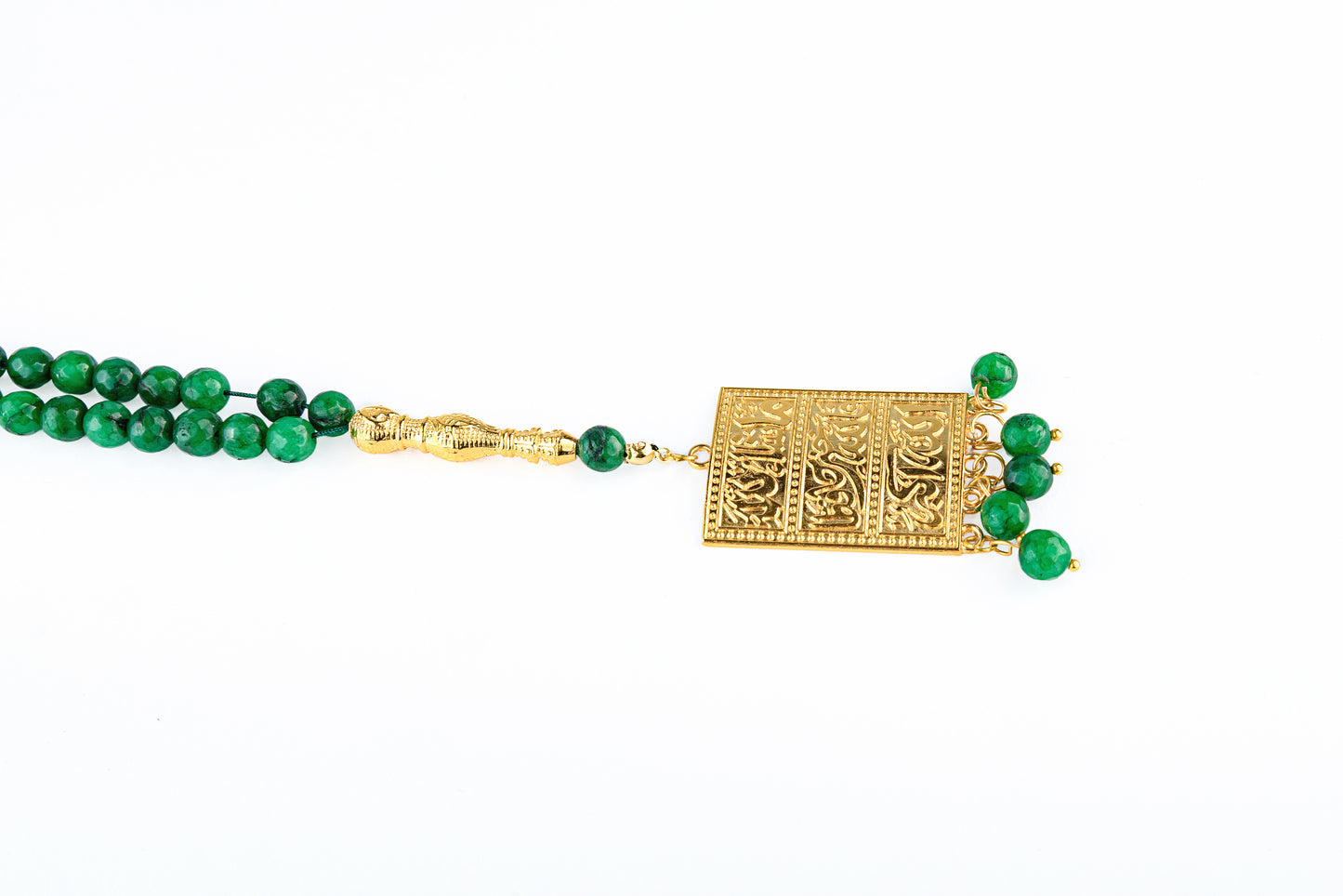 Green Tasbeeh Beads