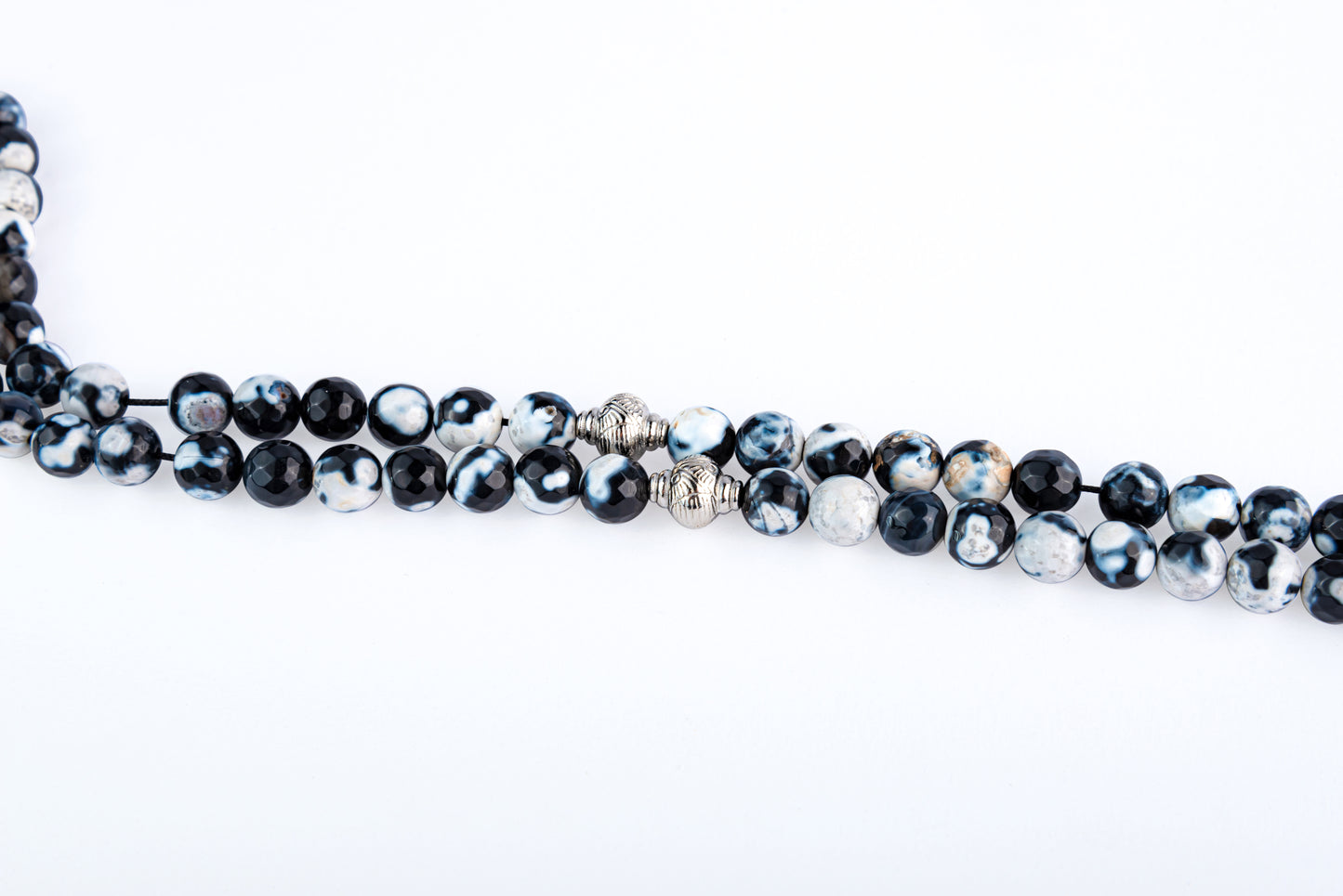 Multicolor Black/Blue Tasbeeh Beads