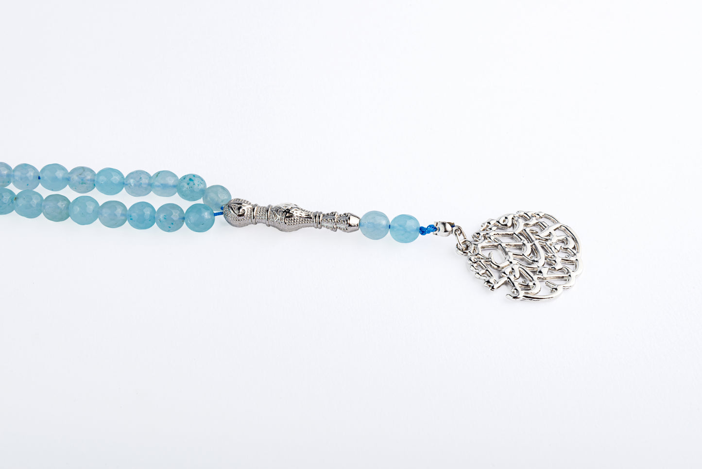 Light Blue Tasbeeh Beads