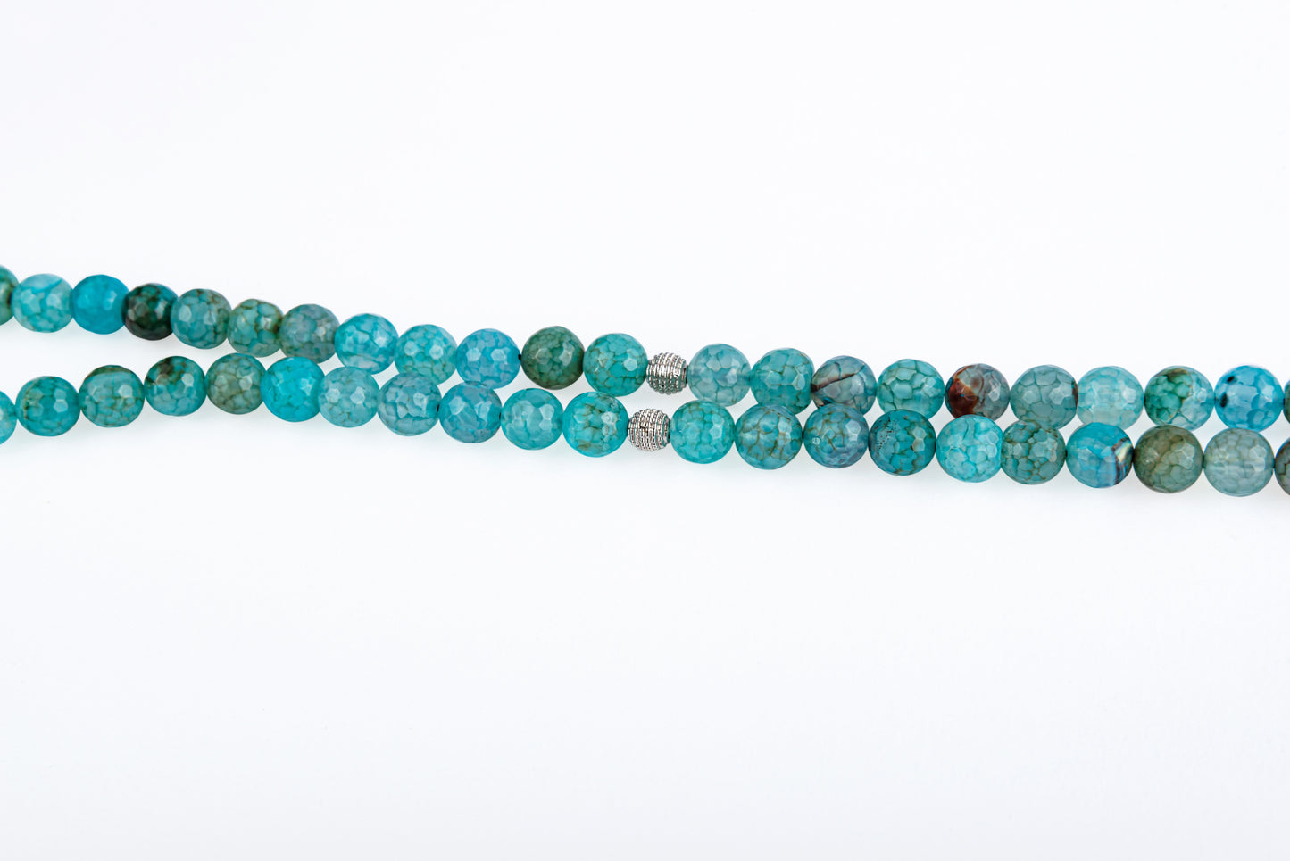 Multicolor Teal Tasbeeh Beads