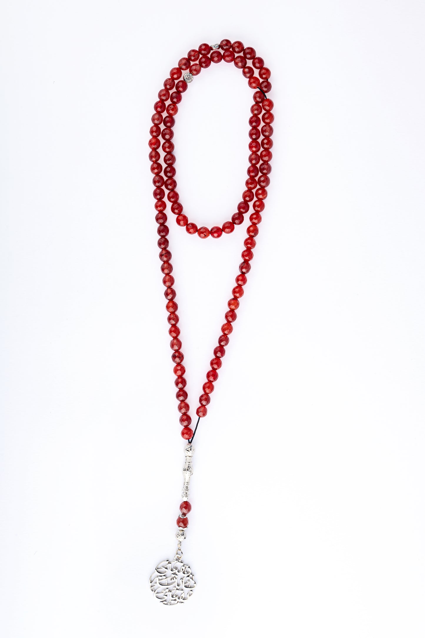 Red Tasbeeh Beads