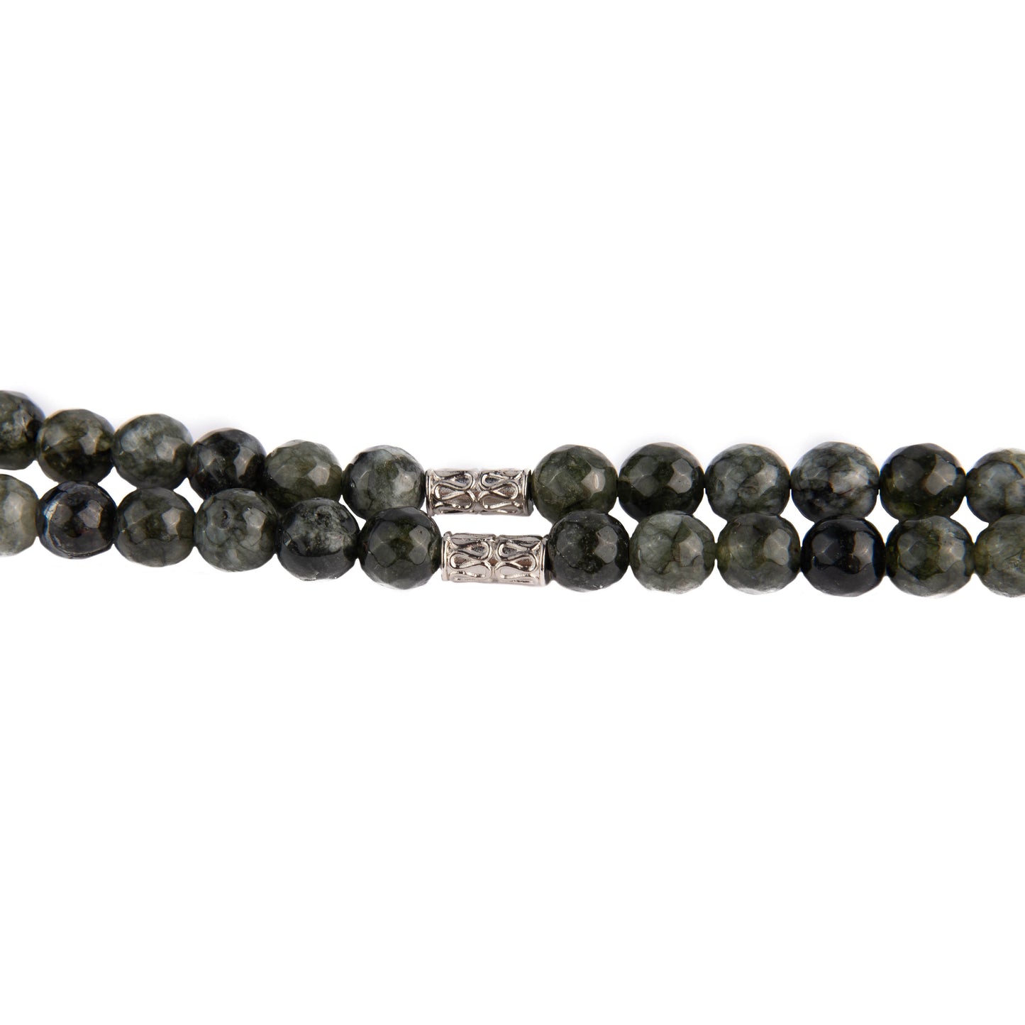 Multicolor Black Tasbeeh Beads