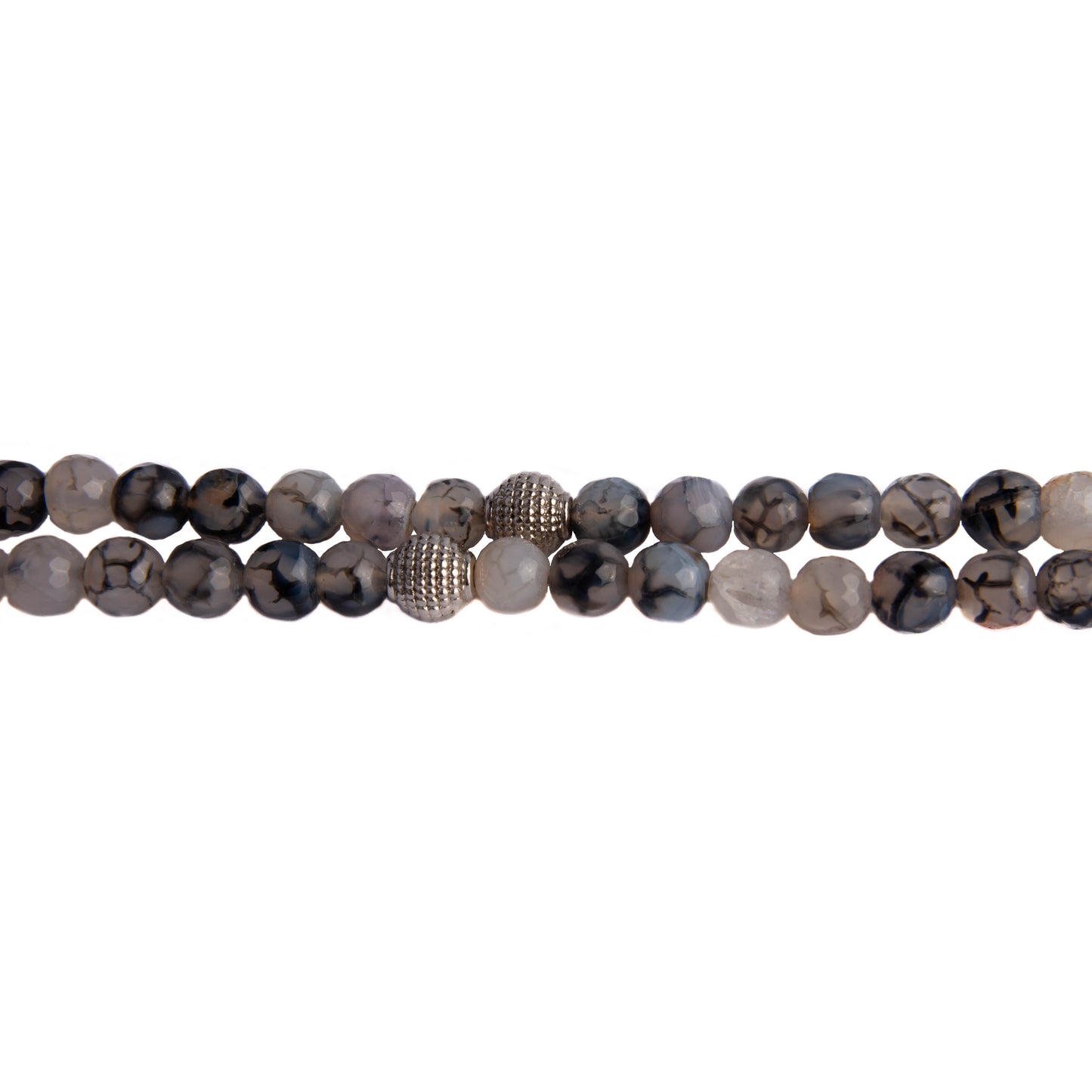 Multicolor Gray/Black Tasbeeh Beads