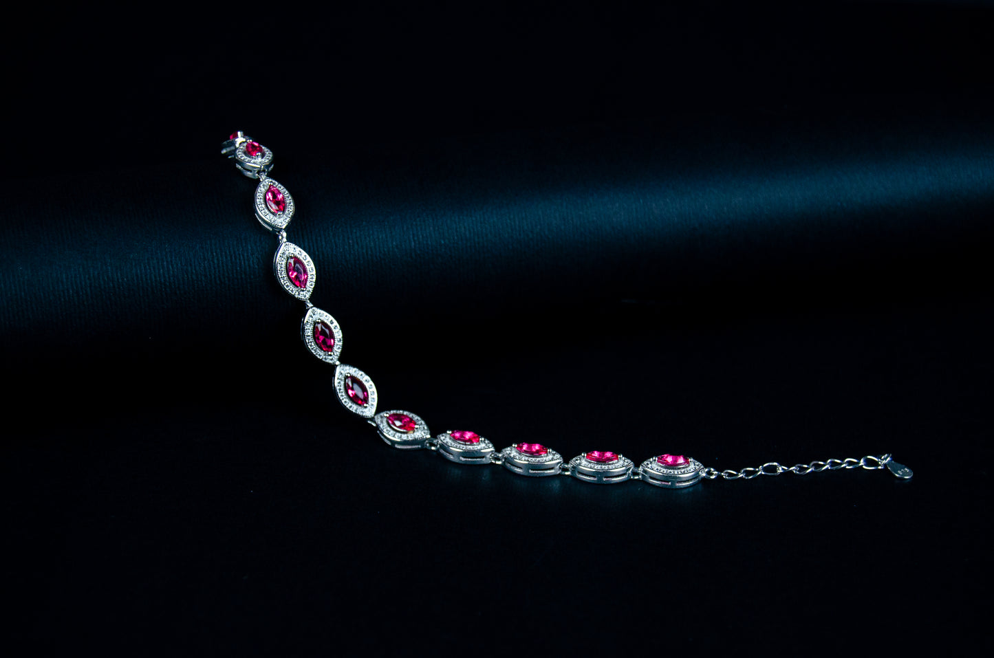 Pink Gem Bracelet