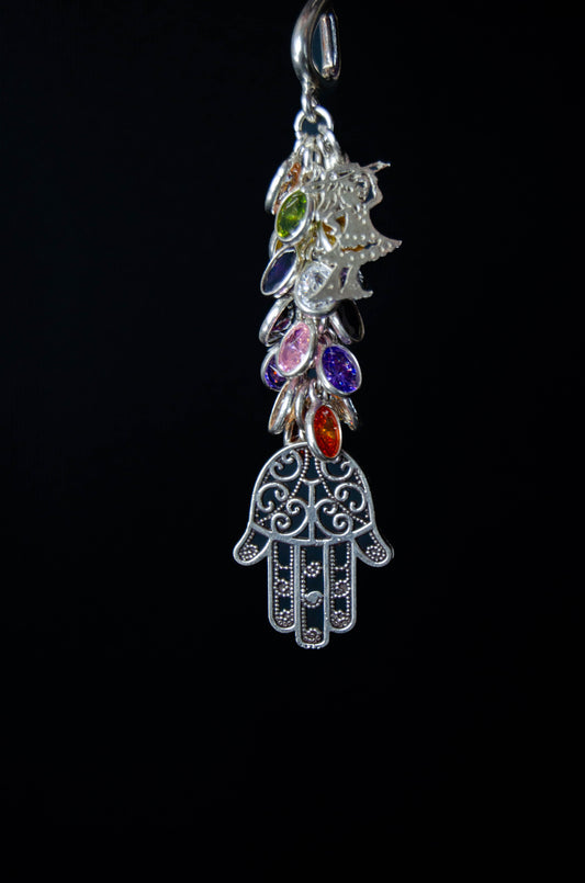 Multicolor Crystal Keychain