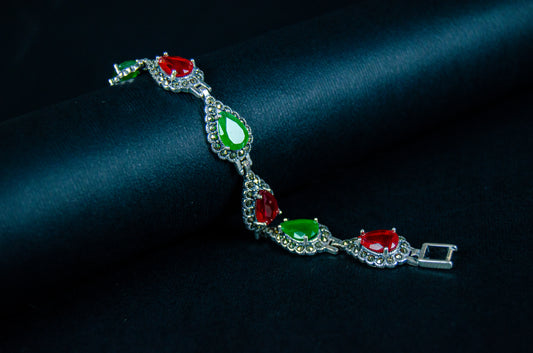 Multicolor Gem Bracelet