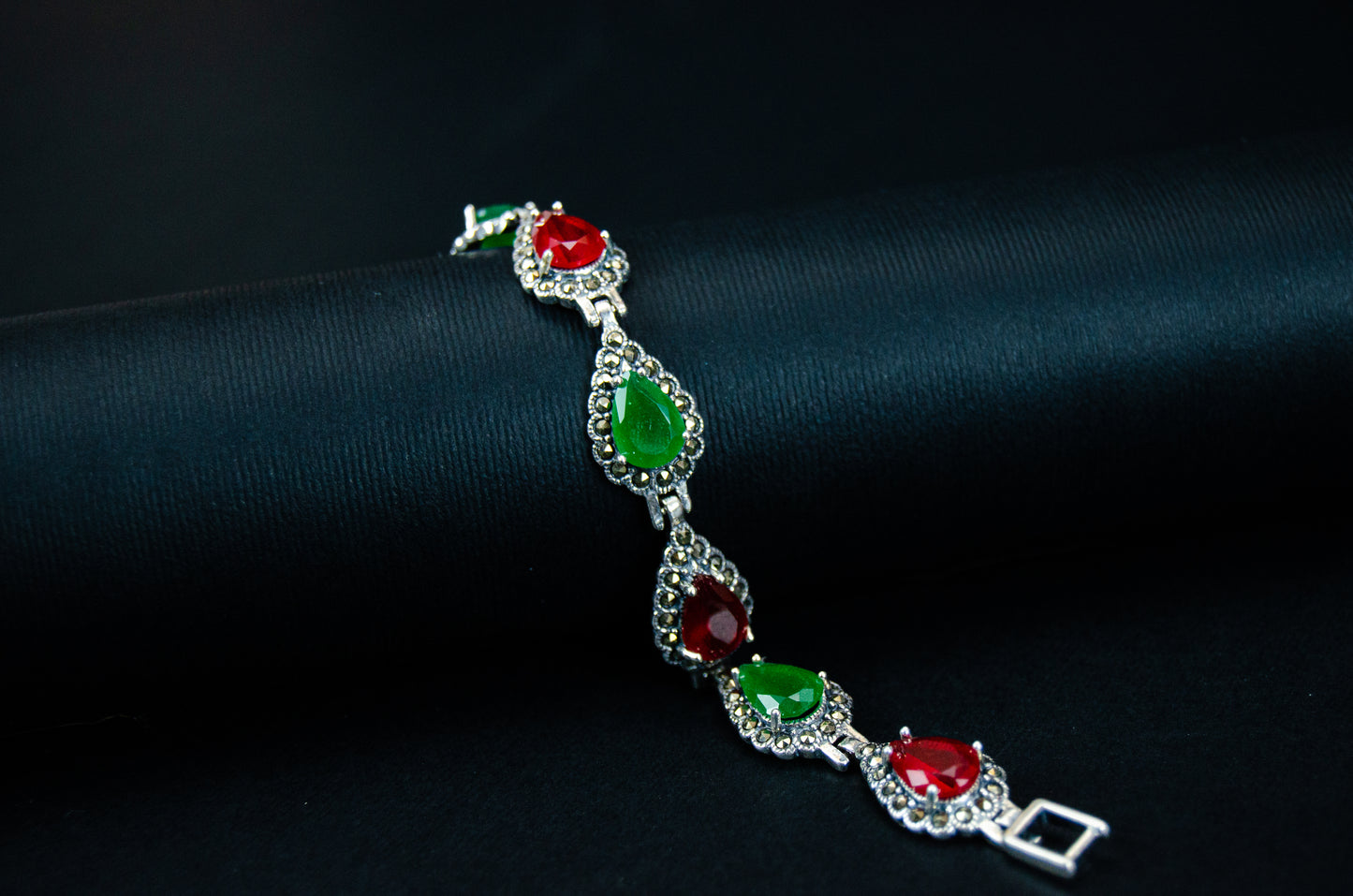 Multicolor Gem Bracelet