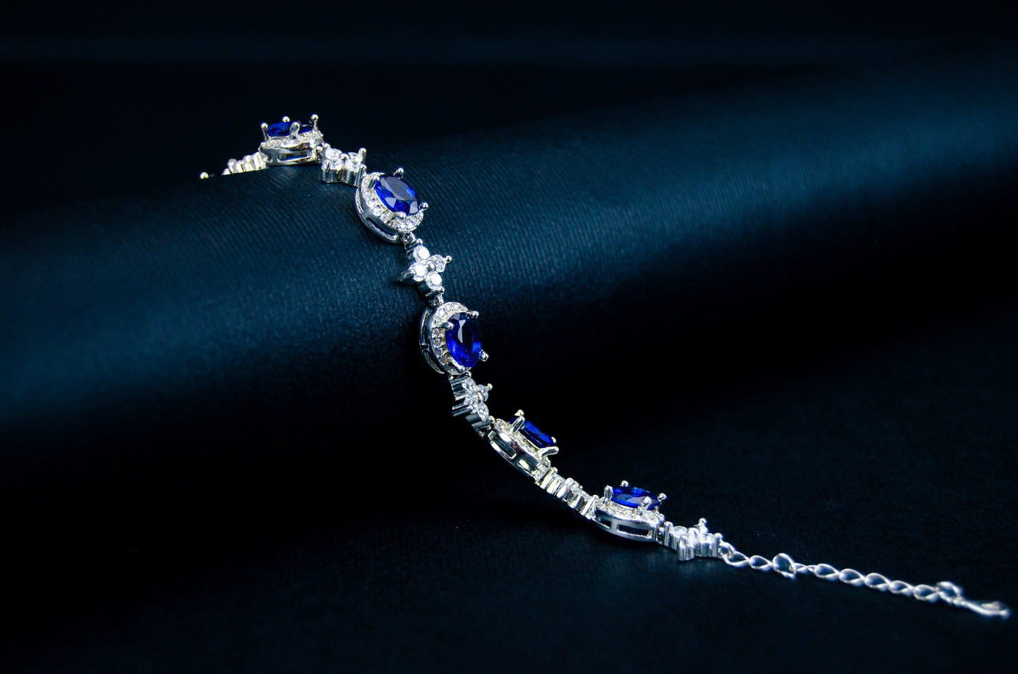 Blue Gem Bracelet