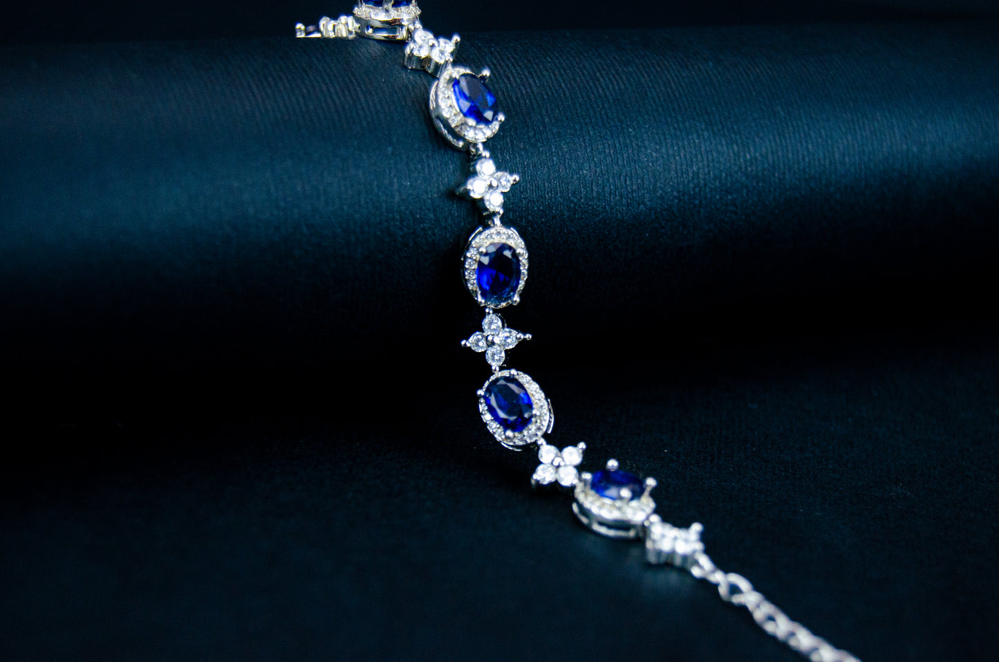 Blue Gem Bracelet