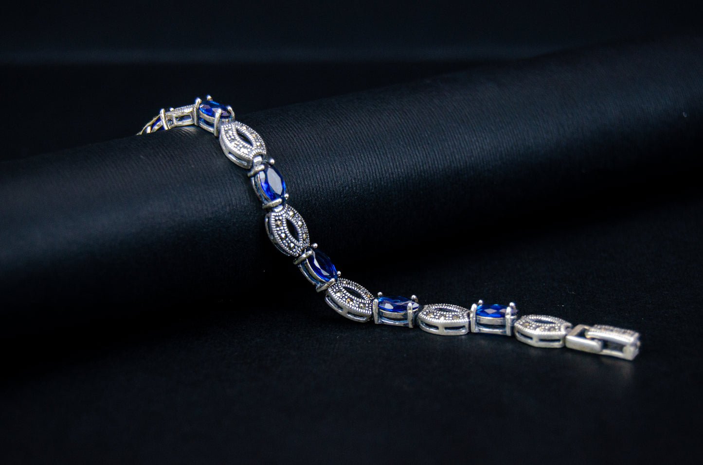 Blue Gem Bracelet