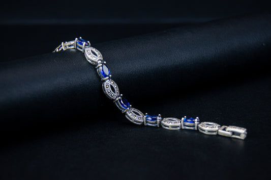 Blue Gem Bracelet