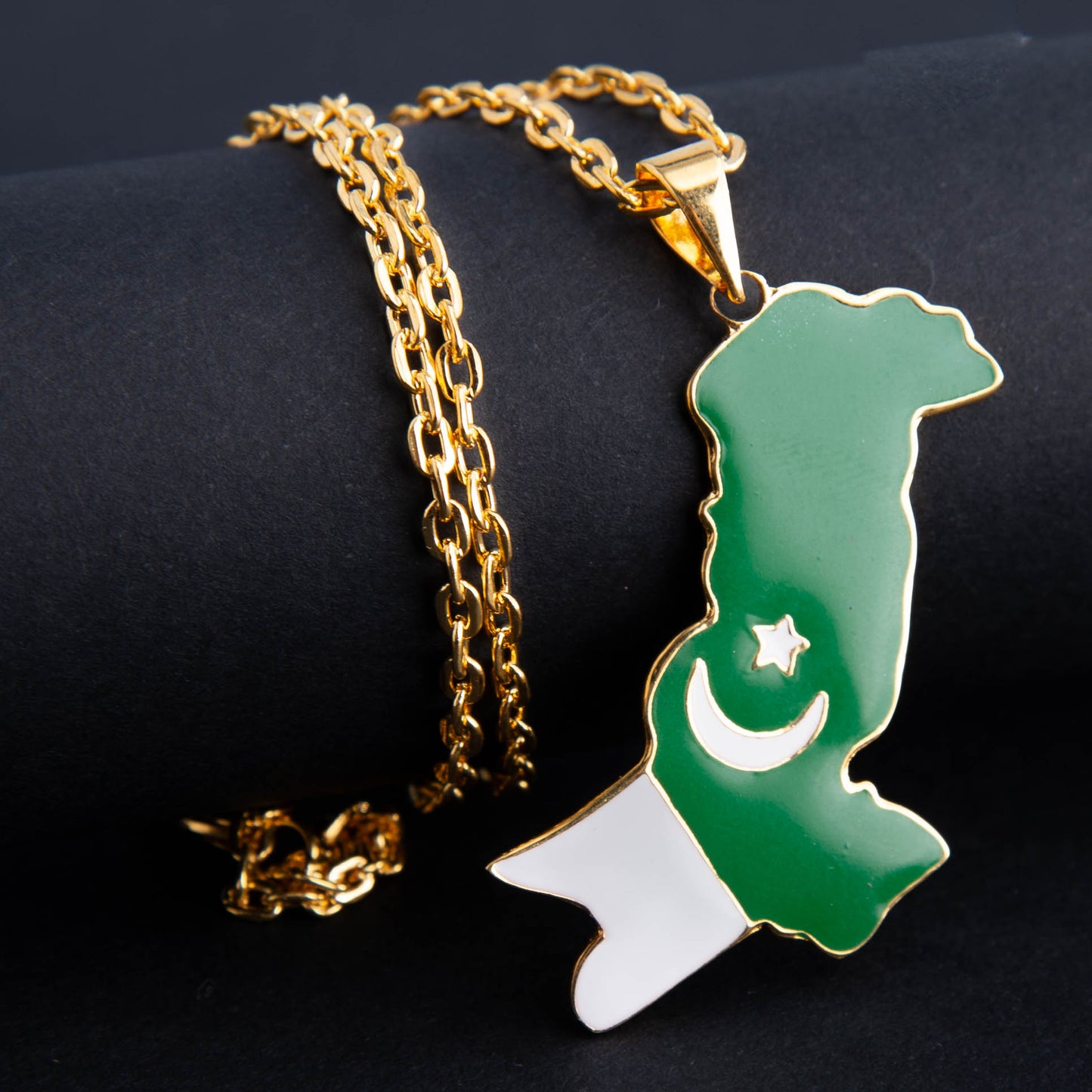 Pakistan Flag Necklace