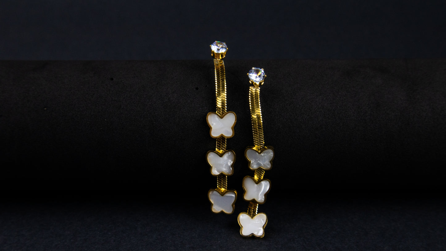 Dangling Butterfly Earrings