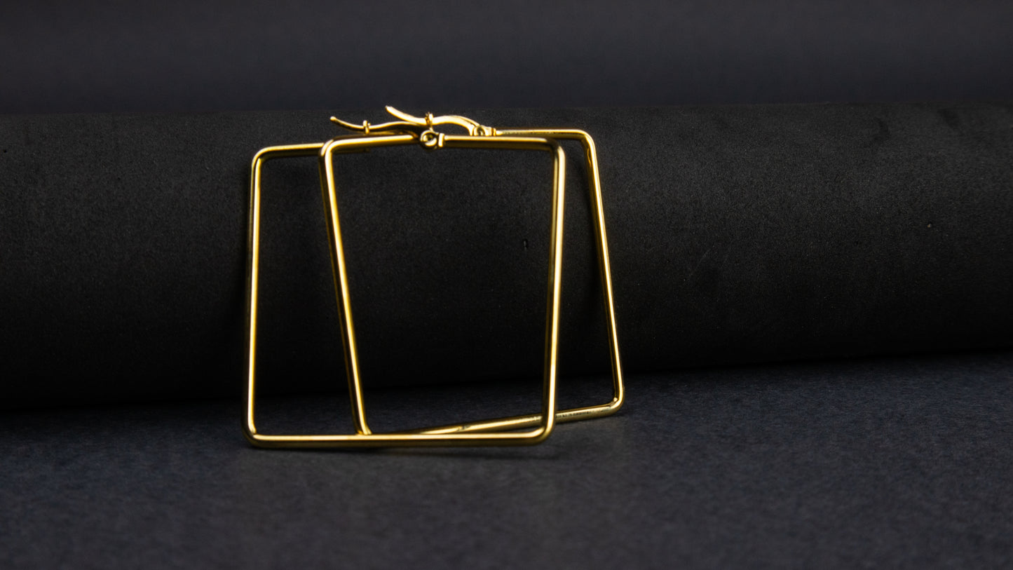 Rectangular Earrings