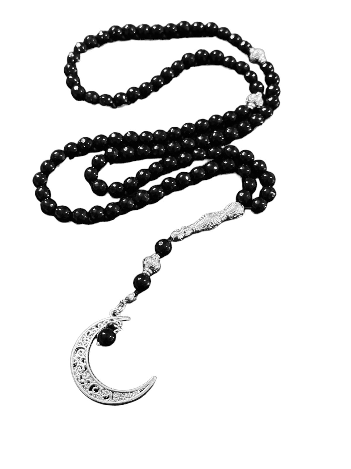 Black Tasbeeh Beads